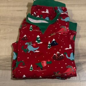 Wondershop Red and Green Dinosaur Pajama Set